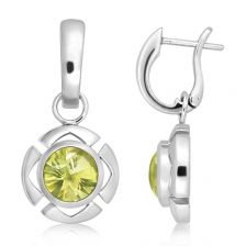 Lemon Citrine Silver Limited Cleo Earrings - CE0861GG