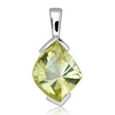 Lemon Citrine Silver Pendant - CP1031GG