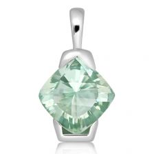 Green Prasiolite Silver Pendant - CP4721GP