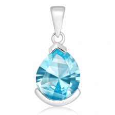 Blue Topaz Silver Pendant - CP5501BT