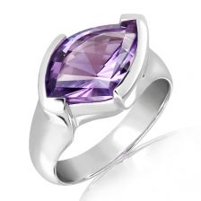 Amethyst Silver Ring - CR0022AM