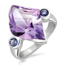 Amethyst Silver Ring - CR0321AM