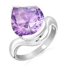 Amethyst Silver Ring - CR5481AM