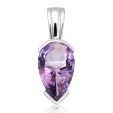 Amethyst Silver Pendant - PP1669AM