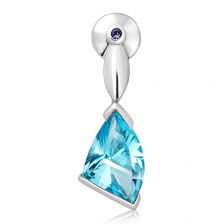 Blue Topaz Silver Limited Pendant - PP2580BT