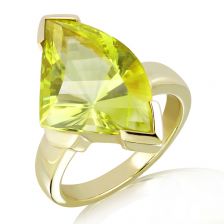 Lemon Citrine 9K Yellow Gold Limited Ring - GPR1872GG