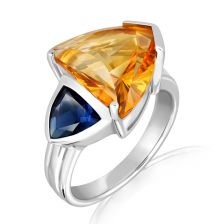 Citrine Silver Ring - PR2611GC