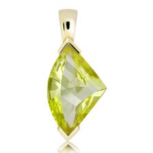 Lemon Citrine 9k Yellow Gold Limited Pendant - GTP0148GG