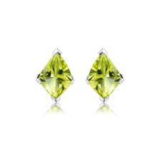 Lemon Citrine Silver Stud Earrings - CE1521GG