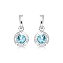 Blue Topaz Silver Limited Cleo Earrings - CE0861BT