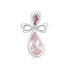 Rose Quartz Silver Pendant - CP3741RS