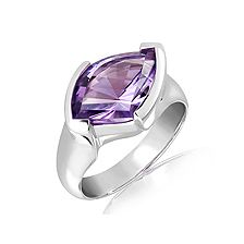 Amethyst Silver Ring - CR0022AM