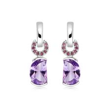 Amethyst Silver Cleo Earrings - PE0710AM