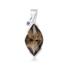 Smoky Quartz Silver Pendant - PP1603SM