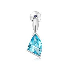 Blue Topaz Silver Limited Pendant - PP2580BT