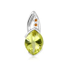 Lemon Citrine Silver Pendant - PP2591GG