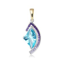 Blue Topaz Silver Limited Pendant - PP2673BT