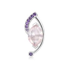 Rose Quartz Silver Limited Pendant - PP2753RS