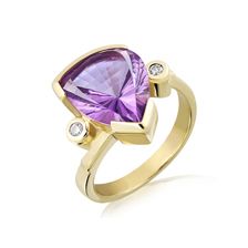 Amethyst 9K Yellow Gold Limited Ring - GPR2043AM
