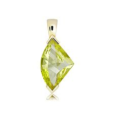 Lemon Citrine 9k Yellow Gold Limited Pendant - GTP0148GG